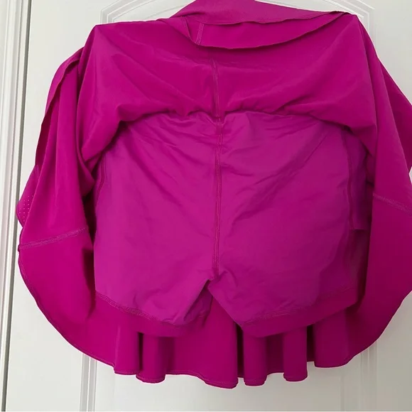 Lululemon Athletica Court Rival Long Pink Skirt - Picture 5 of 7